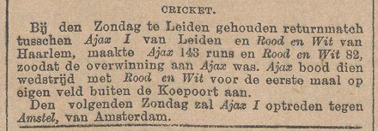 1897, Ajax-Rood en Wit